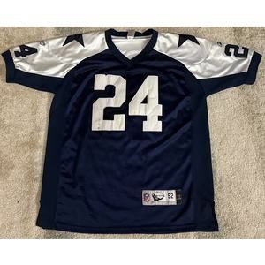 Vintage Dallas Cowboys #24 Marion Barber Jersey Size X-Large Throwback‎ Rebook